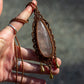 Rose Quartz macrame necklace